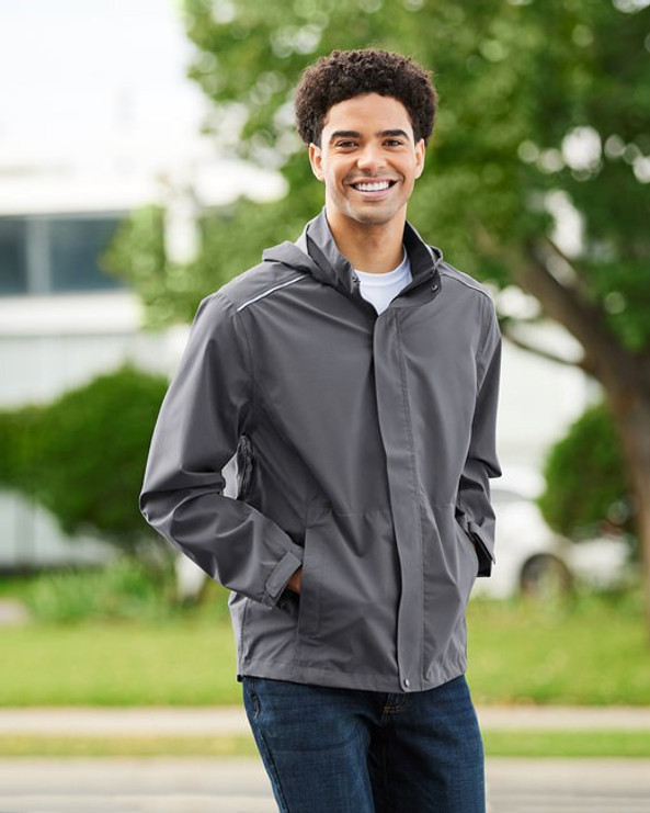 Core365 CE712 - Men's Barrier Rain Jacket