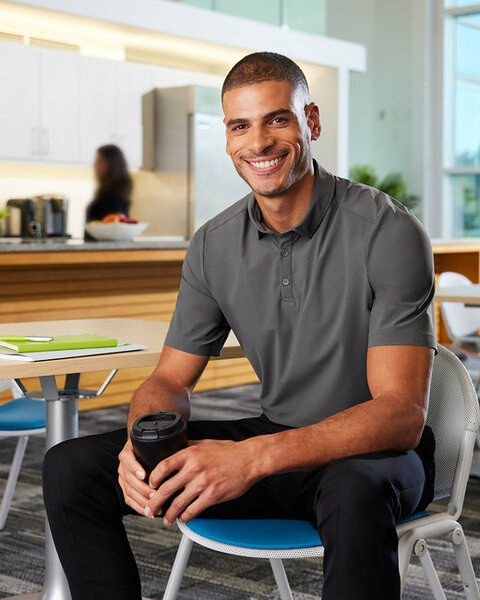 Devon & Jones DG110 - Crownlux Performance® Men's Windsor Welded Polo