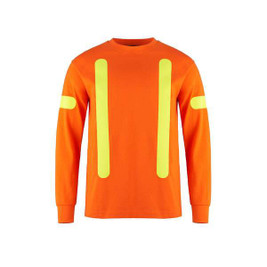 CX2 Hivis S05975 - Citadel Cotton Long Sleeve Safety T-Shirt