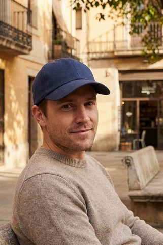 BEECHFIELD BF057 - KASKET I BØRSTET BOMULD MED LAV PROFIL