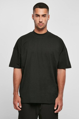 BUILD YOUR BRAND BY230 - OVERSIZED MOCK NECK TEE