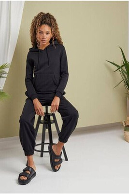 BUILD YOUR BRAND BY265 - LADIES HIGH WAIST BALLON SWEAT PANTS