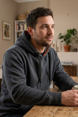 Herock HK300 - Comfortabele Hoodie met Kangoeroezak en Trekkoorden