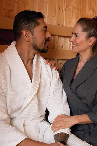 THE ONE TOWELLING OTWBA - Luxury Cotton Waffle Weave Bathrobe for Ultimate Comfort