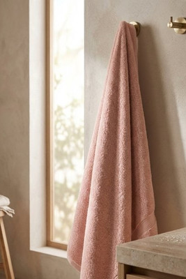 THE ONE TOWELLING OTB70 - Luxurious Bamboo Cotton Bath Towel with Hanging Loop