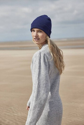 BEECHFIELD BF51N - ORGANIC COTTON FINE KNIT BEANIE