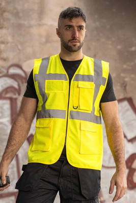 KORNTEX KX235 - PADDED COMFORT EXECUTIVE SAFETY VEST "WISMAR"