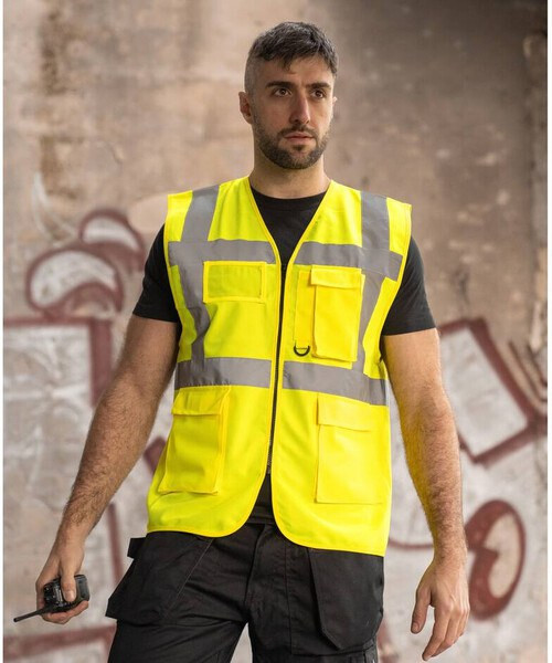 KORNTEX KX235 - PADDED COMFORT EXECUTIVE SAFETY VEST "WISMAR"