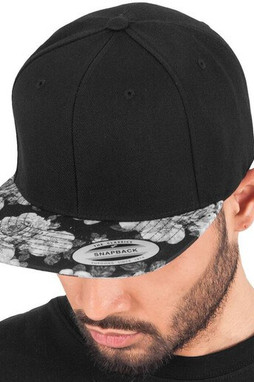 FLEXFIT F6089R - 6-paneelinen lippalakki, jossa vaalean