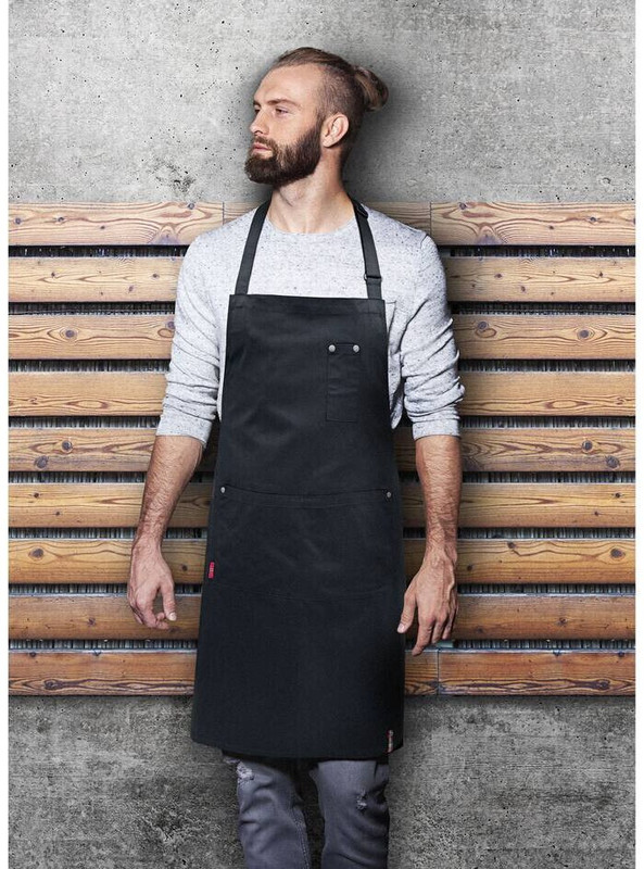 KARLOWSKY KYRCLS14 - BIB APRON WITH BUCKLE AND POCKETS
