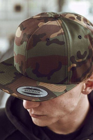 FLEXFIT 6089CF - CAMO CLASSIC SNAPBACK