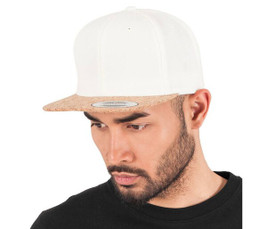 FLEXFIT 6089CO - Premium Cork Visor Wool Blend Snapback Cap