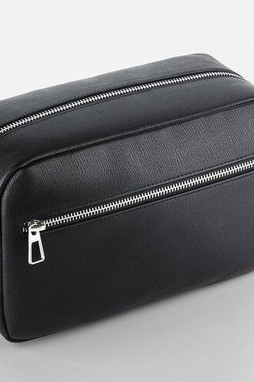 QUADRA QD779 - Trousse de toilette en simili cuir
