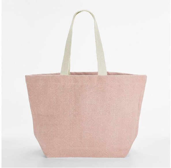WESTFORD MILL WM466 - SOFT WASHED JUTE BEACH BAG