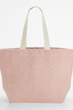 WESTFORD MILL WM466 - Borsa da spiaggia in juta lavata morbida