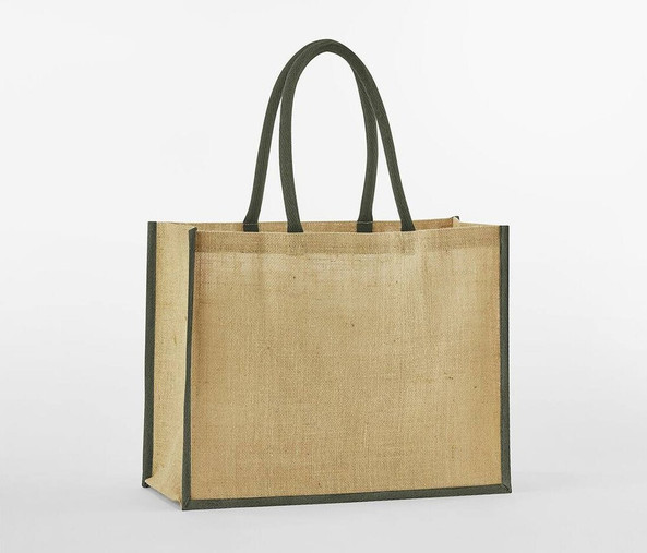 WESTFORD MILL WM470 - NATURAL STARCHED JUTE CLASSIC SHOPPER