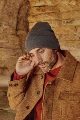 ATLANTIS HEADWEAR AT272 - Stickad mössa med uppvikt kant