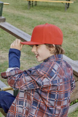 ATLANTIS HEADWEAR AT275 - Stijlvolle Kinder Snapback Pet van Gerecycled Polyester