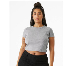 Bella+Canvas BE1010 - Camiseta cropped feminina