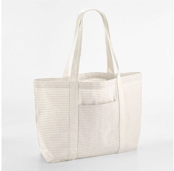 WESTFORD MILL WM255 - SHOPPER IN COTONE BIOLOGICO A RIGHE