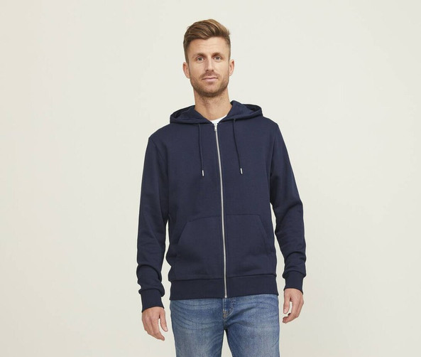 PRODUKT JACK & JONES JJ3907 - Eco-Friendly Unisex Zip-Up Hoodie with Kangaroo Pocket
