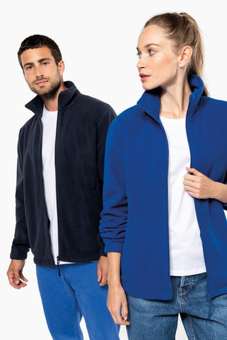 Kariban K940 - Verstellbare Fleecejacke mit elastischen Ärmelbündchen