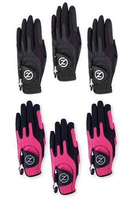 ZERO FRICTION GGSJLPB - JUNIOR GLOVE GOLF SYNTHETIC 6PK /LH