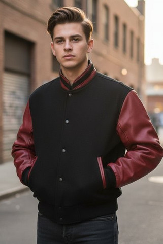 Canada Sportswear Genuine L00227 - Graduate Imported Melton & Deercow Bomber