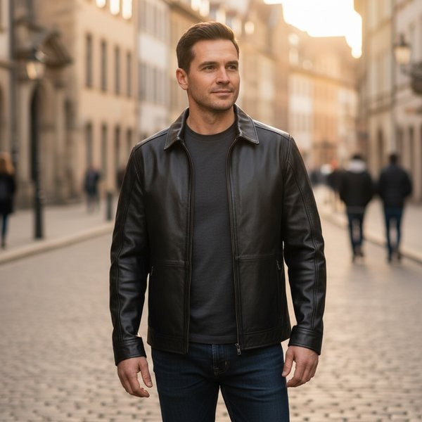 Canada Sportswear L00329 - Bayside Melton Jacket - Black | Wordans