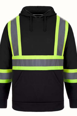 CX2 HiVis L01375 - Long Haul Hivis Polyester Pullover Hoodie