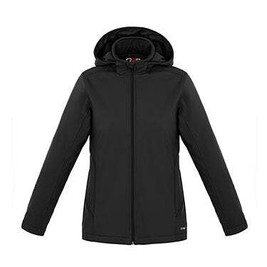 CX2 L03171 - Veste Softshell Femme Hurricane avec Capuche Amovible