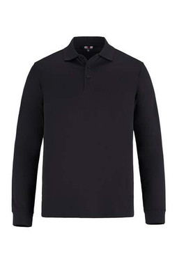 CX2 S05737 - Birdie Mens Long Sleeve Pique Mesh Polo