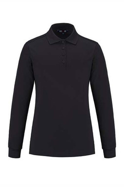 CX2 S05738 - Birdie Polo Mesh Piqué À Manches Longues pour femme