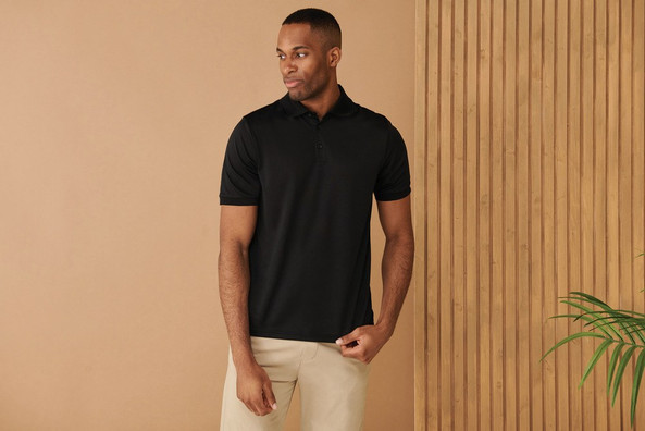 Henbury H465 - Polohemd für Herren aus recyceltem Polyester