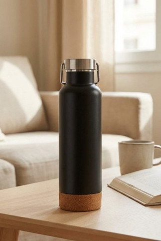 IVES Eco-Friendly 500ml Double Wall Insulated Bottle - GiftRetail MO2234