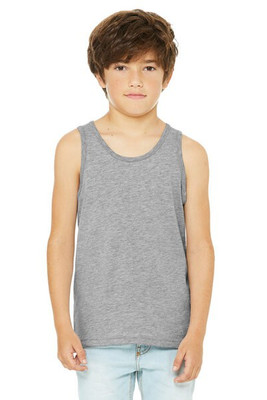 Bella+Canvas 3480YCV - Youth Heather CVC Tank