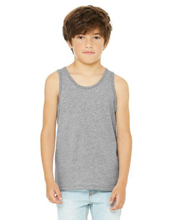Bella+Canvas 3480YCV - Youth Heather CVC Tank