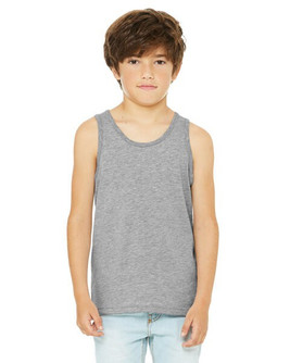 Bella+Canvas 3480YCV - Youth Heather CVC Tank