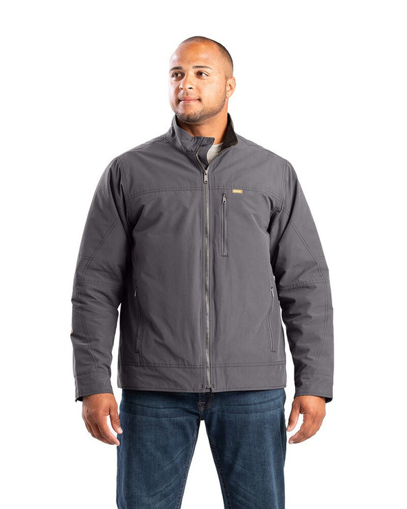 Berne J387 - Men's Highland Quilt-Lined Micro-Duck Jacket