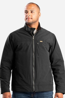 Berne J387 - Men's Highland Quilt-Lined Micro-Duck Jacket