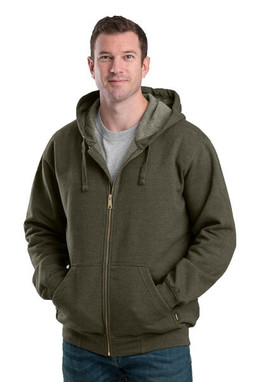 Berne SZ413 - Mens Heritage Full-Zip Hooded Sweatshirt