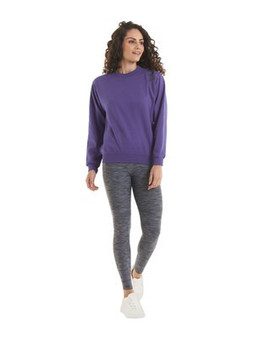 Radsow by Uneek UC211 - Womens Ultra Soft Charcoal Crew Neck Sweatshirt