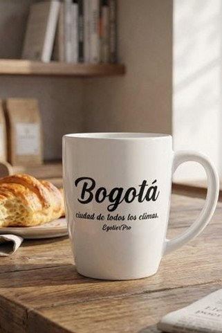 Bogota 350 ml ceramic mug - EgotierPro 100366