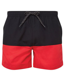 ASQUITH AND FOX AQ056 - Premium Panelled Swim Shorts with Mesh Lining