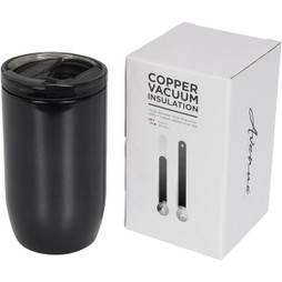 EgotierPro 100548 - Lagom 380 ml koper vacuüm geïsoleerde beker