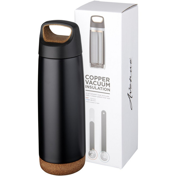 EgotierPro 100565 - Valhalla 600 ml copper vacuum insulated water bottle
