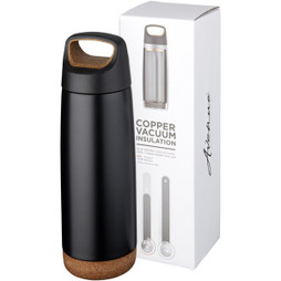EgotierPro 100565 - Valhalla 600 ml koper vacuüm geïsoleerde drinkfles