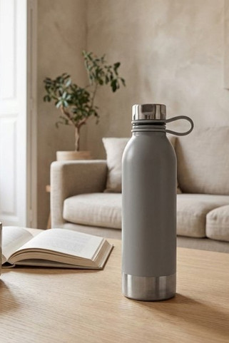 Perth 740 ml stainless steel sport bottle - EgotierPro 100597