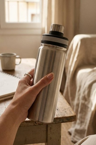 Gessi 590 ml copper vacuum insulated sport bottle - EgotierPro 100644