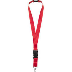 EgotierPro 102130 - Yogi lanyard detachable buckle break-away closure